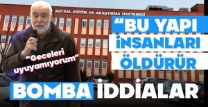 UĞUR TUNÇOK'TAN TIP FAKÜLTESİ HASTANESİYLE İLGİLİ İNANILMAZ SÖZLER...