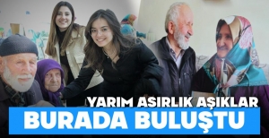 YARIM ASIRLIK AŞIKLARIN SEVGİSİ SERGİLENDİ
