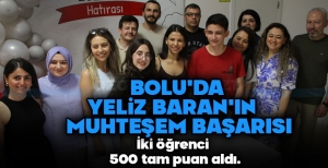 YELİZ BARAN EĞİTİM KURUMLARININ ÇİFTE BAŞARISI....