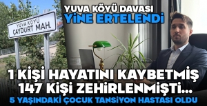 YUVA KÖYÜ DAVASI YİNE ERTELENDİ... 5 YAŞINDAKİ ÇOCUKLAR TANSİYON HASTASI OLDU...