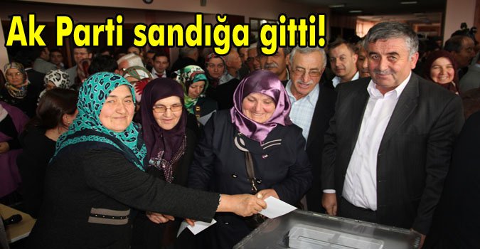 AK PARTİ SANDIK BAŞINA GİTTİ!