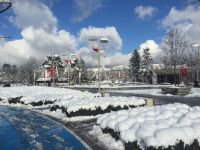 BOLU BEYAZLAR İÇİNDE BÜYÜLEDİ...