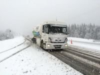 BOLU DAĞI'NDA YOĞUN KAR YAĞIŞI!