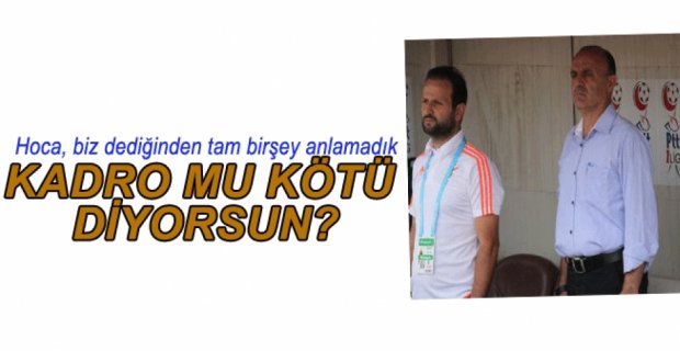 ÖZCAN BİZATİ'DEN ÖZELEŞTİRİ