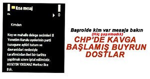 CHP'DE KAVGA BAŞLADI