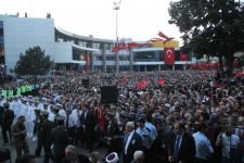 DÜZCELİ ŞEHİDİMİZİ ONBİNLER UĞURLADI