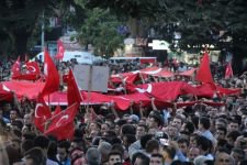 DÜZCELİ ŞEHİDİMİZİ ONBİNLER UĞURLADI
