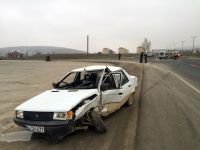 KAVŞAKTA KAFA KAFAYA ÇARPIŞTILAR