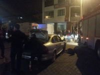 MARKETİN CAMINDAN İÇERİYE GİRDİ