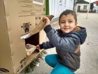 ÖĞRENCİLERDEN İNSANLIK DERSİ!