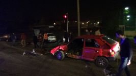 SANAYİ KAVŞAĞI'NDA FACİADAN DÖNÜLDÜ