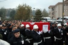 ŞEHİDİMİZ SON YOLCULUĞA UĞURLANDI