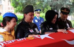 ŞEHİDİMİZ SON YOLCULUĞUNA UĞURLANDI