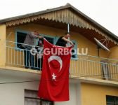 ŞEHİDİMİZİN BABA OCAĞINA ATEŞ DÜŞTÜ