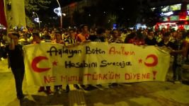 TARAFTAR GRUPLARINDAN MUHTEŞEM YÜRÜYÜŞ