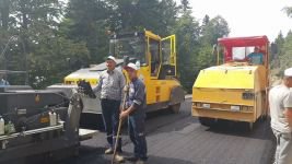YEDİGÖLLER YOLU ASFALTLANIYOR