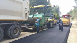 YEDİGÖLLER YOLU ASFALTLANIYOR