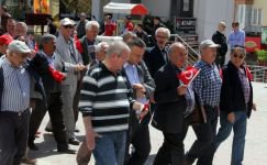 1 MAYIS İŞÇİ BAYRAMI BOLU'DA KUTLANDI
