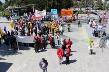 1 MAYIS İŞÇİ BAYRAMI BOLU'DA KUTLANDI