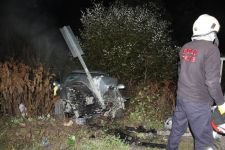 20 YAŞINDAKİ SÜRÜCÜ ÖLÜMDEN DÖNDÜ