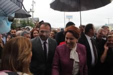 200 ARAÇLIK KONVOYLA KARŞILANDI...