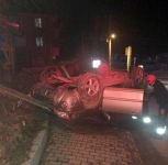 LÜKS CİP TAKLA ATTI
