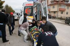 4. KATTAN ASANSÖR BOŞLUĞUNA DÜŞTÜ