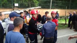 AĞACA ÇARPARAK DURABİLDİ