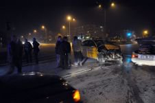 AYNI KAVŞAK VE FECİ KAZA