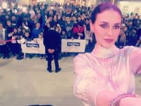 AYŞE HATUN HİGHWAY'DE HAYRANLARIYLA BULUŞTU