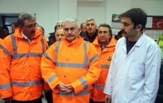 BAKAN BOLU DAĞI'NDA KAR KÜRÜDÜ!