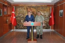 BAŞKAN'DAN KARARGAHA TAZİYE ZİYARETİ