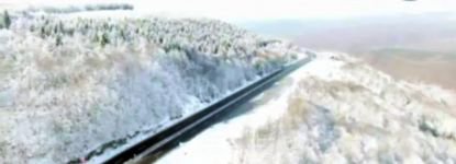 BOLU DAĞI HAVADAN GÖRÜNTÜLENDİ