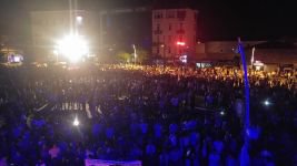 BOLU'DA BİNLERCE KİŞİ SOKAĞA DÖKÜLDÜ