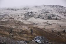 BOLU'YA KAR ERKEN GELDİ