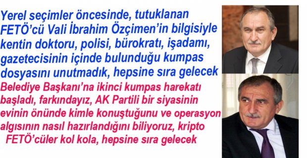 BAŞKAN YILMAZ'A İKİNCİ KUMPAS OPERASYONU