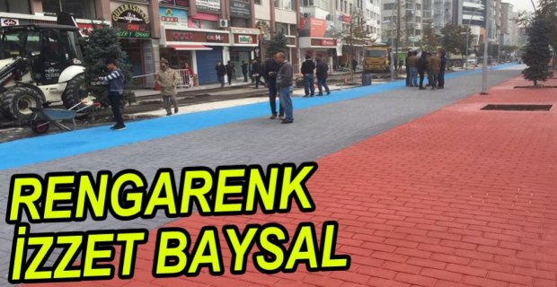 CADDE ŞEKİLLENMEYE BAŞLADI