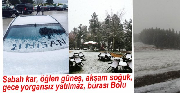 DÖRT MEVSİMİYLE CENNET BOLU...