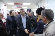 VALİ BARUŞ VE DOĞANAY YARALILARI ZİYARET ETTİ...