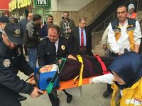 EŞİNİN YANINDA AYRILAMADI...