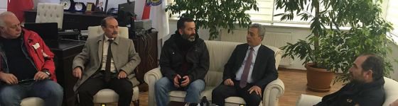 GAZETECİLERDEN EMNİYETE BAŞSAĞLIĞI ZİYARETİ