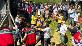 GÖÇÜK ALTINDA KALARAK CAN VERDİLER...