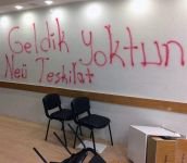 HDP İL BİNASINI BASTILAR