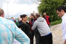 HİGHWAY YOLU KAPANDI ESNAF AYAKLANDI