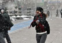 KAR BİR ANDA BASTIRDI!