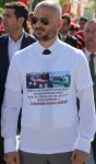 MAHMUT ALAN'DAN TİŞÖRTLÜ PROTESTO
