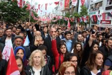 MERAL AKŞENER BOLU'DA HALKA SESLENDİ
