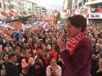 MERAL AKŞENER BOLU'DA HALKA SESLENDİ