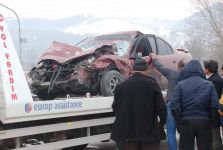 ÖĞRENCİ SERVİSİ DEVRİLDİ
