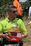 OTOMOBİL DEFALARCA TAKLA ATARAK DURDU